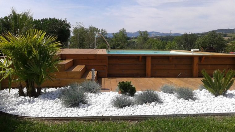 Résultat De Recherche D'images Pour "comment Construire Une ... serapportantà Grosseur De Gravier Autour Piscine Hors Terre