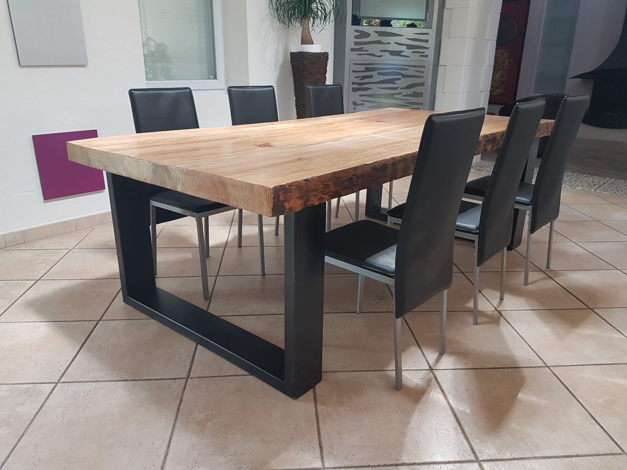 Résultat De Recherche D'images Pour &quot;grande Table En Bois ... tout Table A Manger Bois Brut