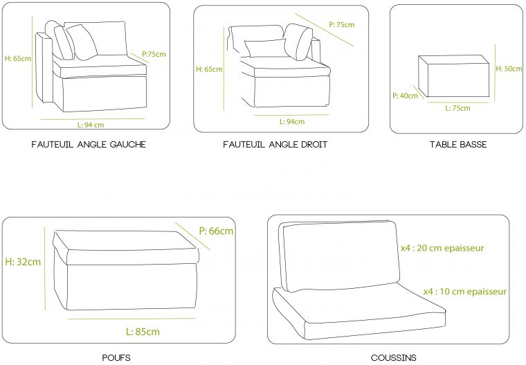Salon De Jardin Modulable Résine Tressée - Jade Gris Beige ... dedans Salon De Jardin Modulable Résine Tressée - Jade Dégradé Gris Foncé