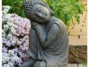 Statue Bouddha Jardin Décoration Zen 43 Cm - Achat / Vente ... destiné Deco Jardin Zen Pas Cher