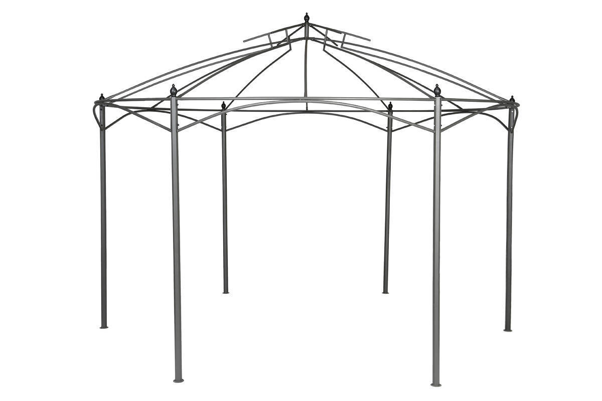 Structure Tonnelle Iloha Noir à Toile Tonnelle Iloha