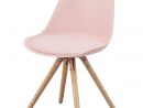Stuhl Woody Rosa Chaise Oslo Rose Design Scandinave But ... intérieur Chaise But