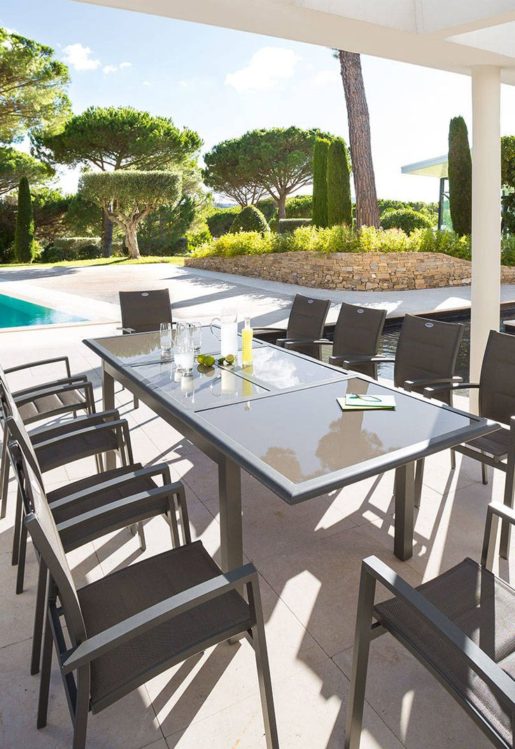 Table De Jardin Azua | Table De Jardin, Mobilier Jardin ... intérieur Salon De Jardin Azua