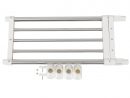 Telescopic Rod Adjustment Range Chrome-White Bz4112 destiné Bz 120 Cm