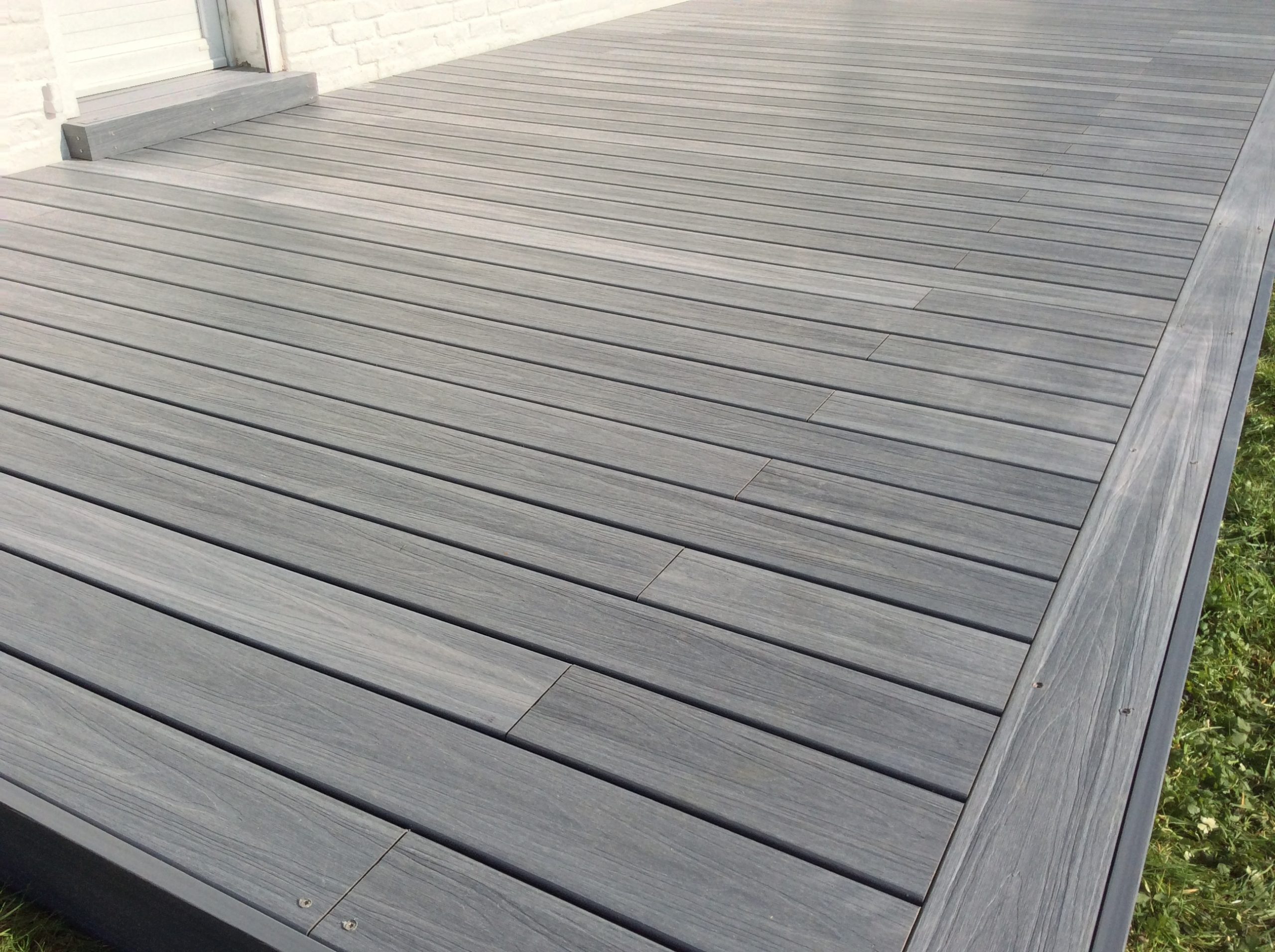 Terrasse En Bois Composite Type Novodeck - Galaxy Jardin pour Terrasse Redcinha