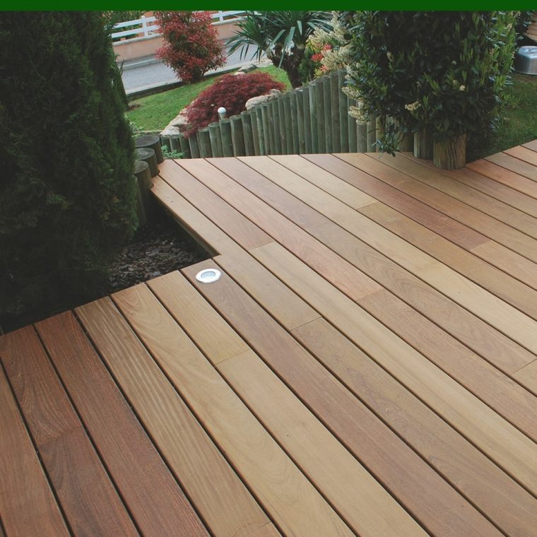 Terrasse En Ipé - Lame De Terrasse Ipanema - Deck-Linea encequiconcerne Lames Terrasse Ipanema