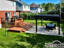 Terrasse En Trex Composite Et Interbloc (With Images ... tout Boi Pour Terrasse