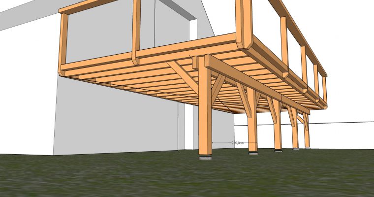 Terrasse Sur Pilotis (Jacky) - ▷ Le Guide Des Terrasses En ... avec Construire Terrasse Bois Sur Pilotis