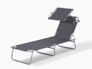 Transat Tissu Jardin Phénoménal 20 Nouveau Chaise De Jardin ... avec Bain De Soleil Pliant Dream Gifi