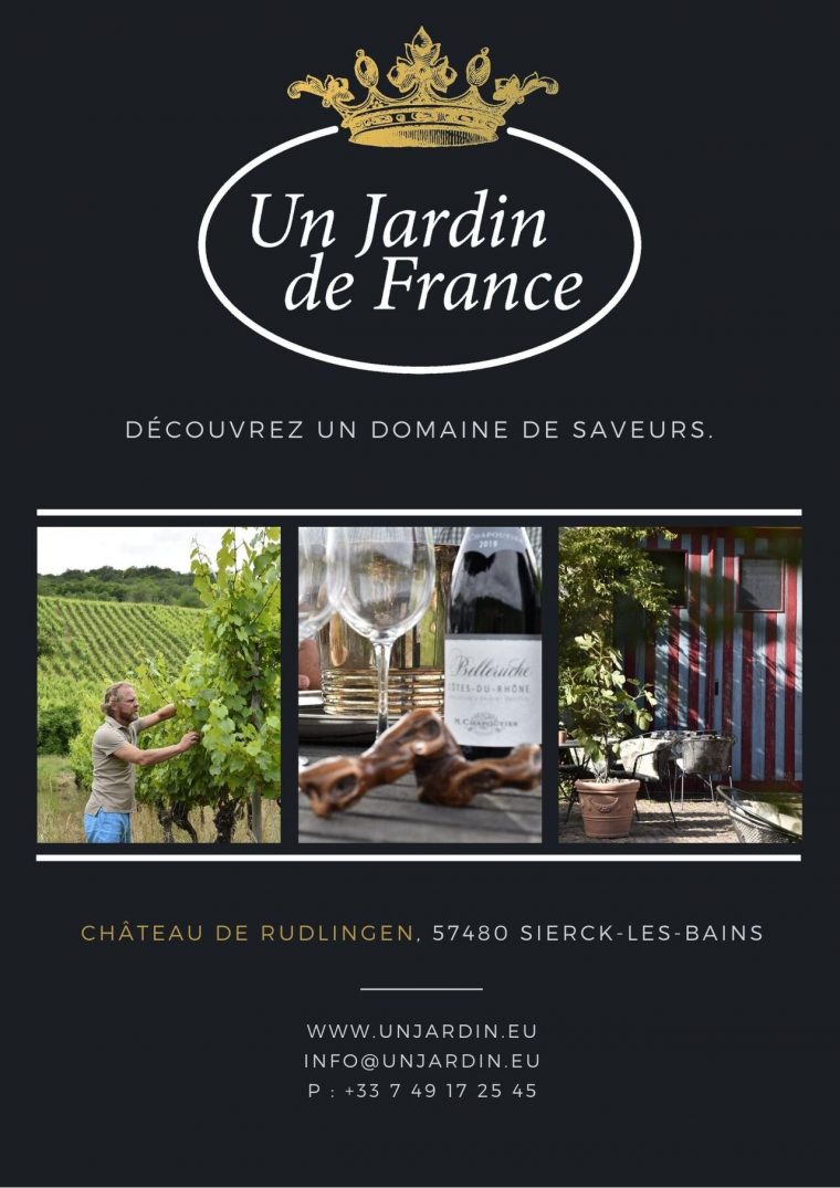 Un Jardin De France - Sierck Les Bains | Française Cuisine ... dedans Unjardin.eu Un Jardin De France