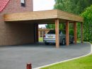 Vente Carport Bois Contemporain Pas Cher En Ligne | Cerisier serapportantà Carport Pas Cher