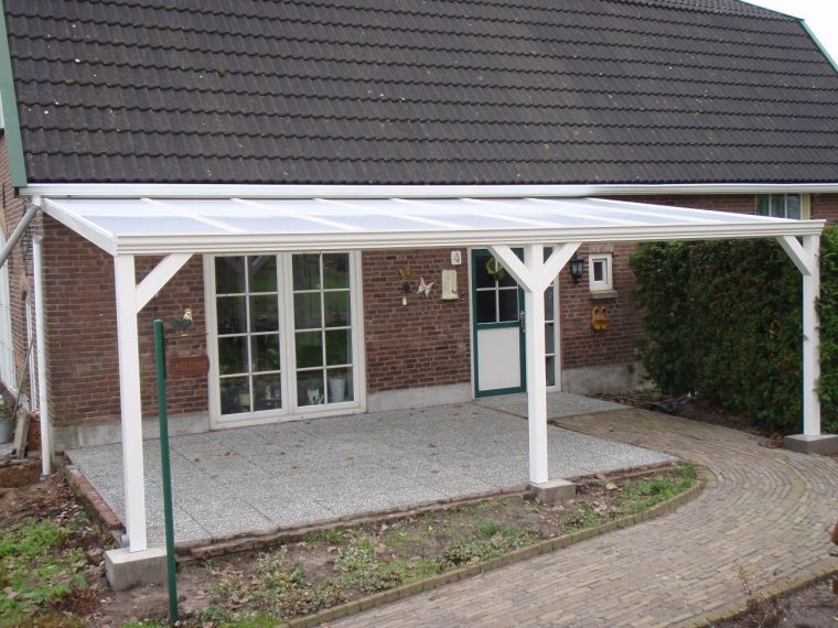 Veranda - Terrasoverkapping, Gemaakt Van Aluminium. Geeft ... intérieur Model De Veranda