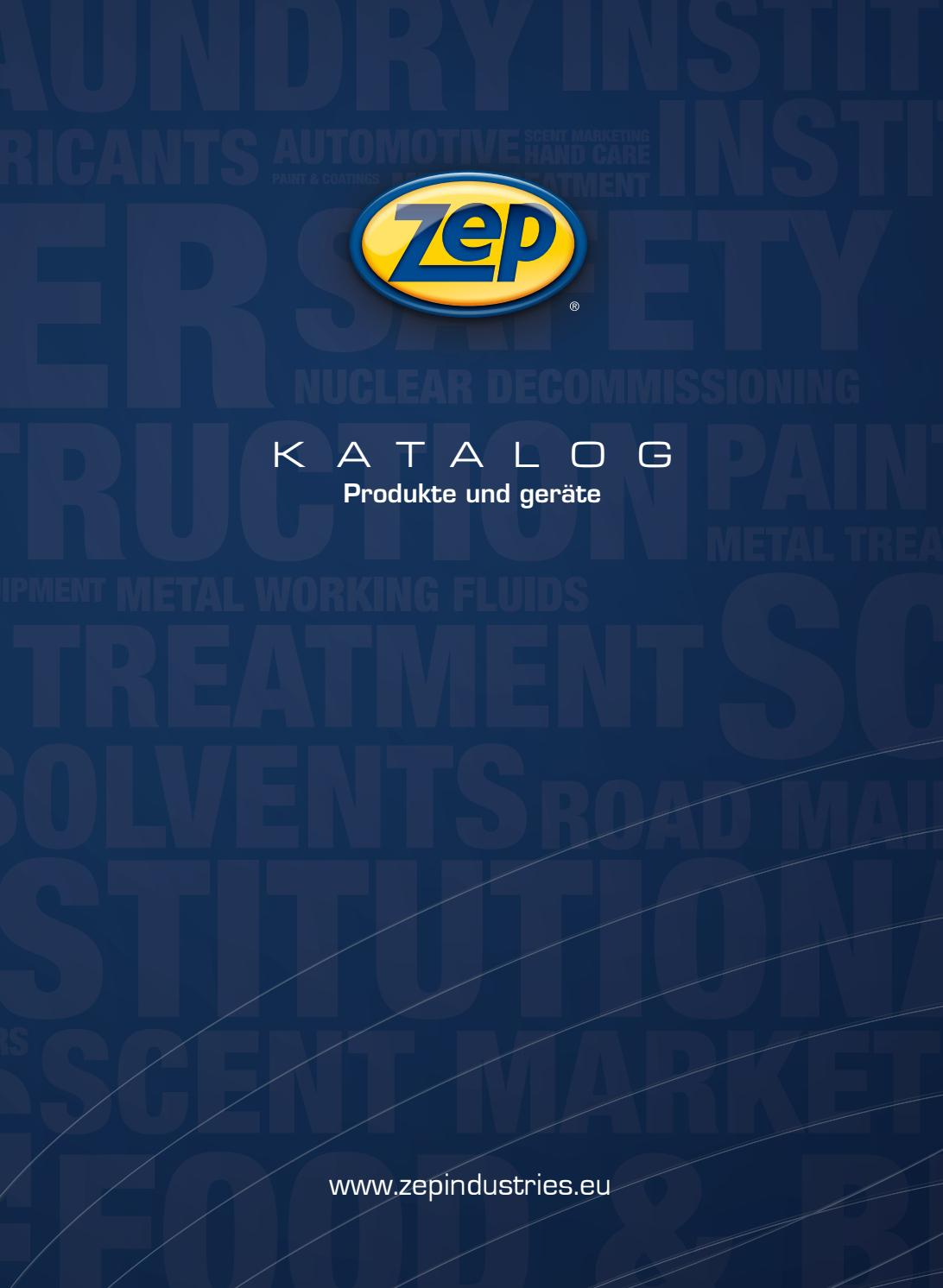 Zep Industries By Zepeurope - Issuu pour Chape De Rotation Exterieur