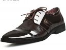 Zong Robe Up Dentelle Luxe Cuir Hommes Pointu Chaussures 453 ... pour Vintageescarpins En Cuir Crocofabrication Grand Luxe