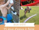 15 Idées De Jeux D'eau Pour Les Enfants |La Cour Des Petits pour Jeux D Eau Jardin