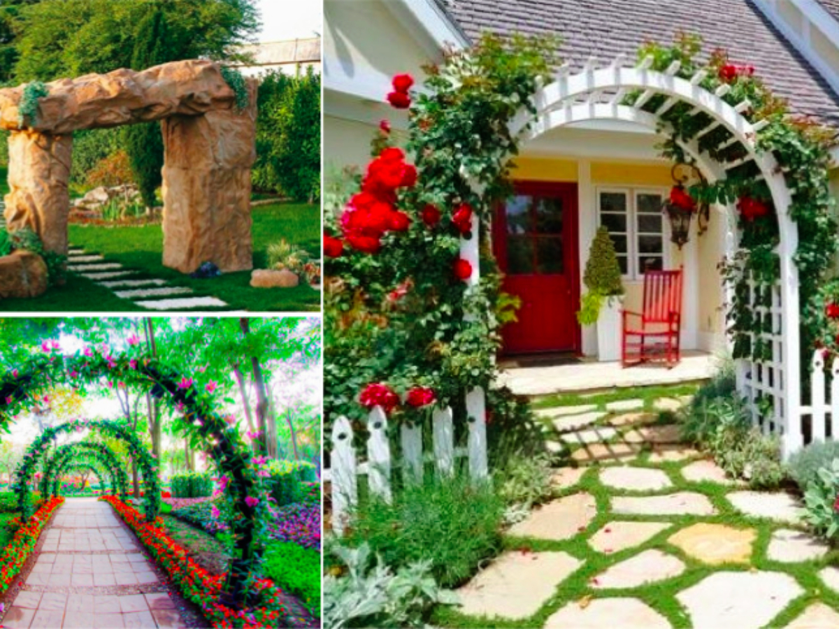 23 Idées Sublimes D'arches Pour Décorer Son Jardin à Arche Pour Jardin