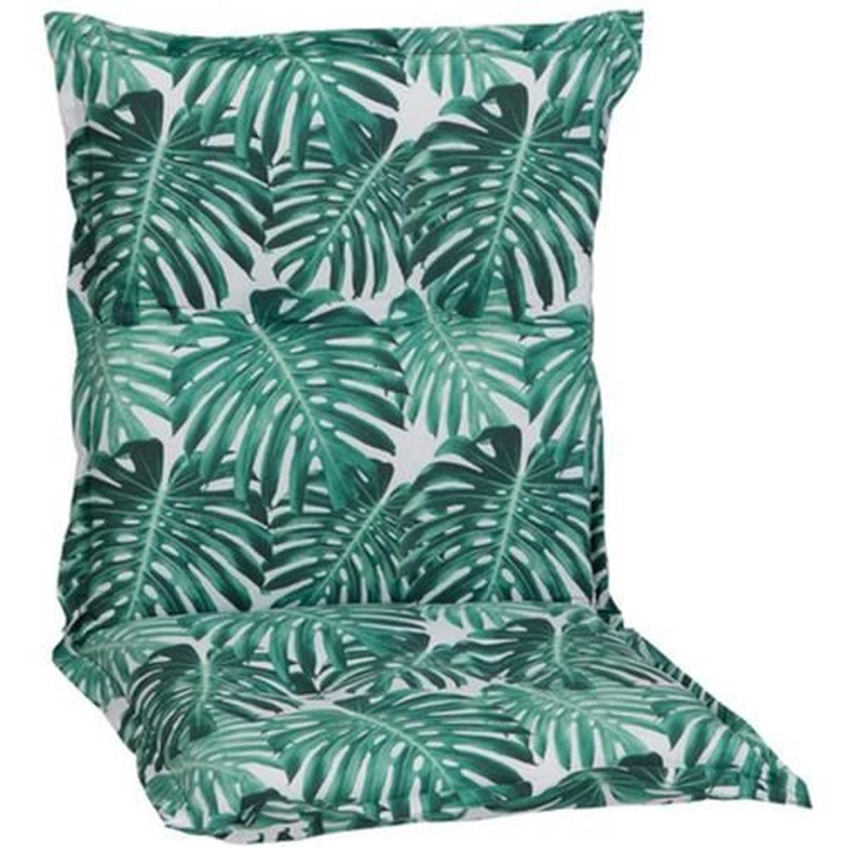 2X Coussins Pour Chaises D'extérieur Dossier Bas 'nizza ... serapportantà Coussins Pour Chaises De Jardin