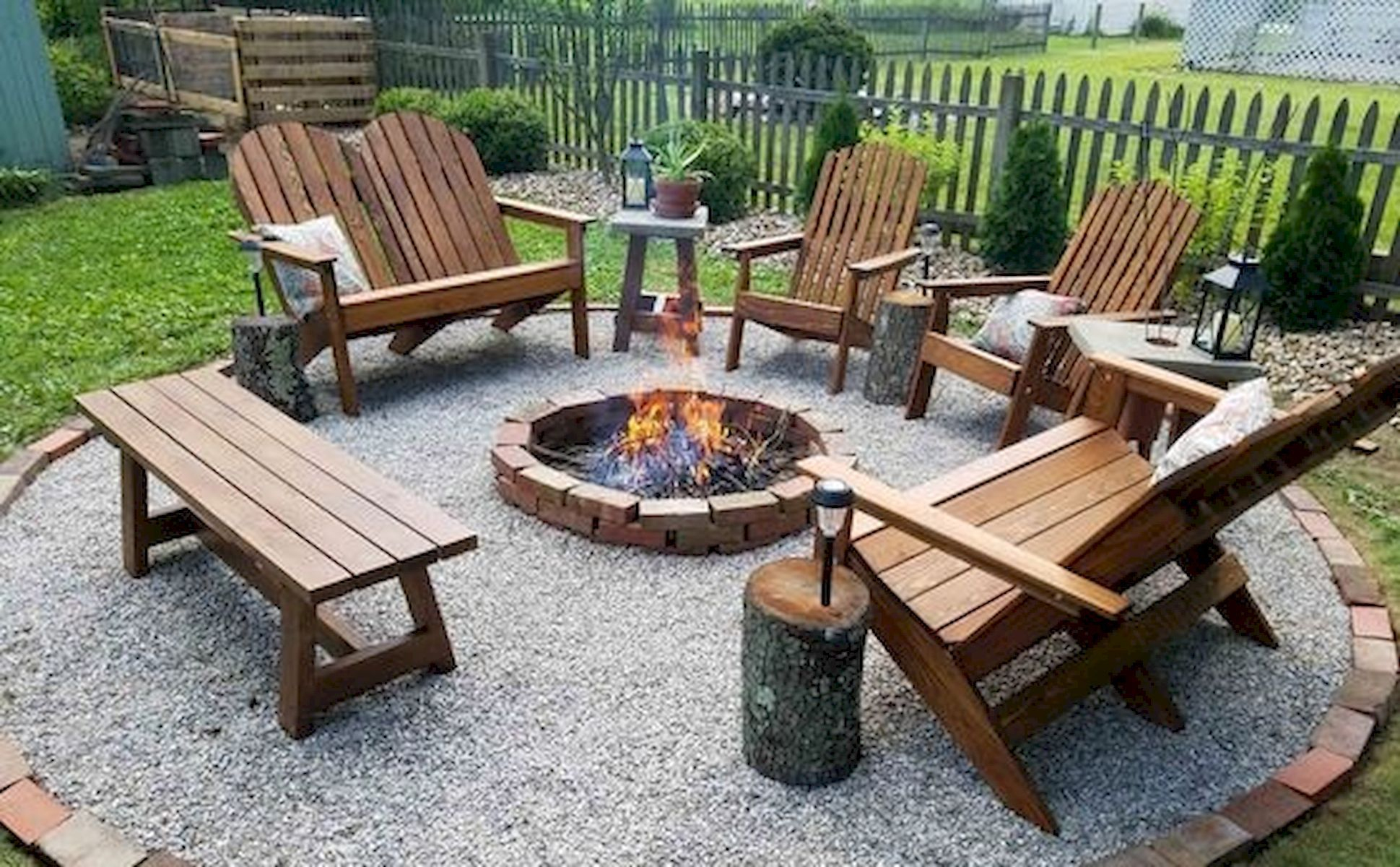 50 Magical Outdoor Fire Pit Design Ideas | Foyer Jardin ... dedans Foyer De Jardin Exterieur