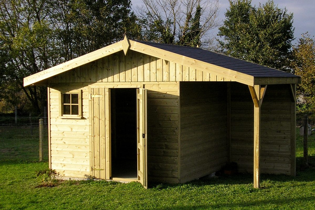 Abri De Jardin Avec Bûcher - Bois Loisirs à Abri De Jardin Avec Bucher