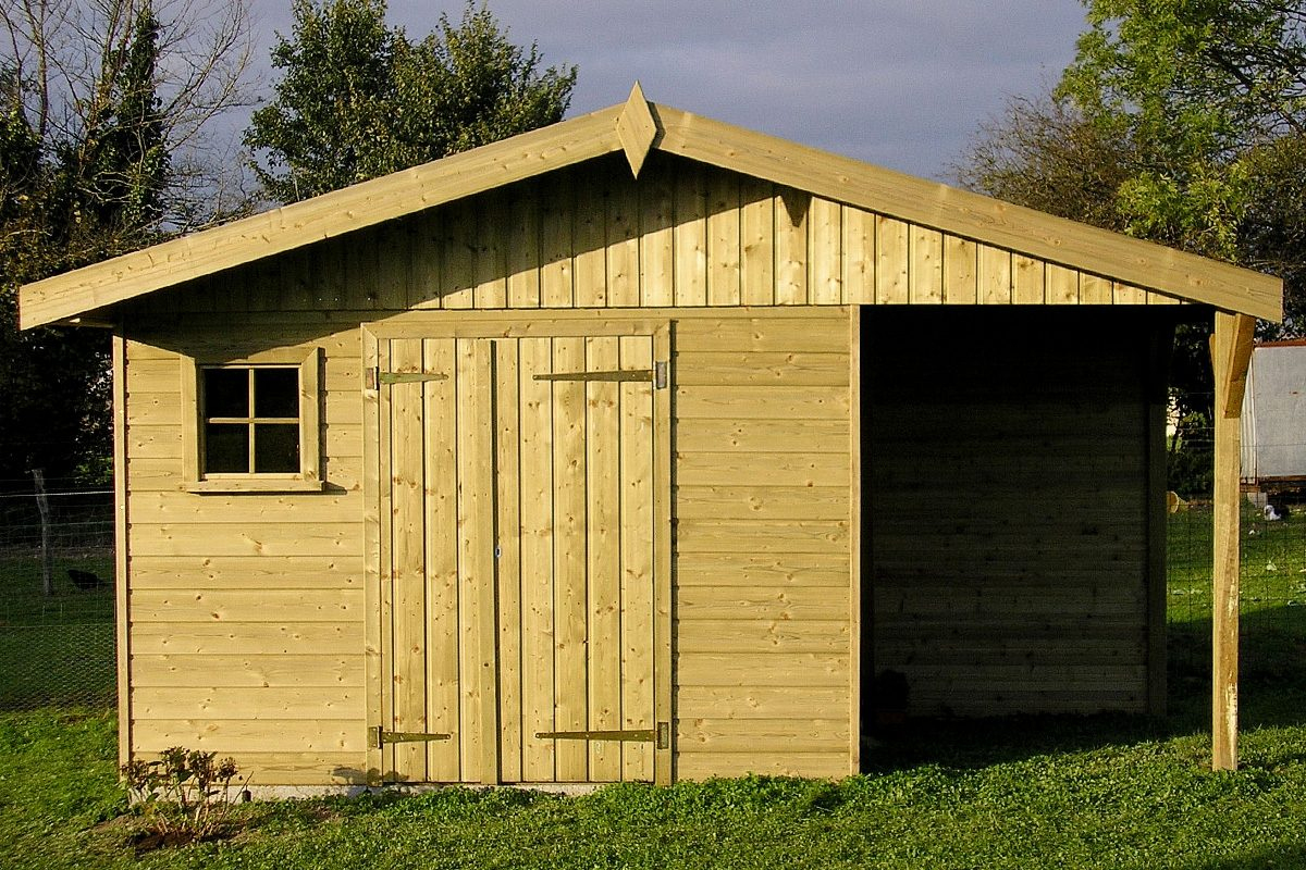 Abri De Jardin Avec Bûcher - Bois Loisirs avec Abri De Jardin Avec Bucher