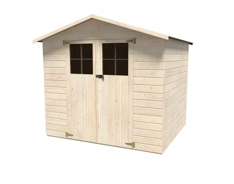 Abri De Jardin Bois Decor Et Jardin Louis Ep.12 Mm, 3.78 M² pour Cabane De Jardin Leroy Merlin