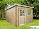 Abri De Jardin En Bois 28Mm, Nevers, 5M², 1 Portes, Chalet ... pour Petit Chalet En Bois De Jardin