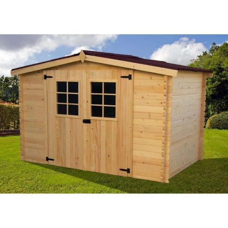 Abri De Jardin En Bois 3X3 M - Achat / Vente Abri Jardin ... pour Abri De Jardin Prix Discount