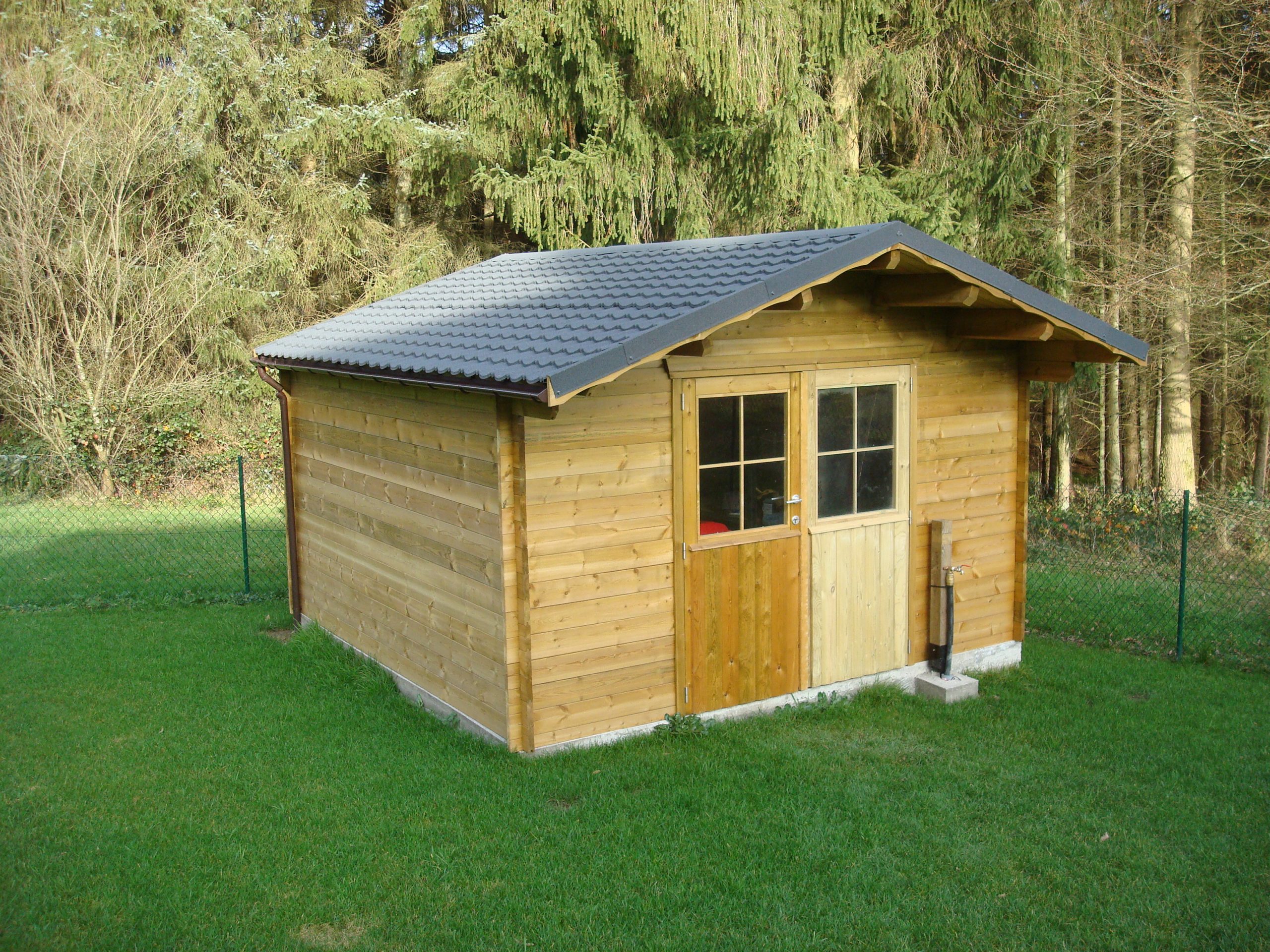 Abri De Jardin En Bois Chez Botton – Jardin Et Decoration ... avec Abri Jardin Belgique