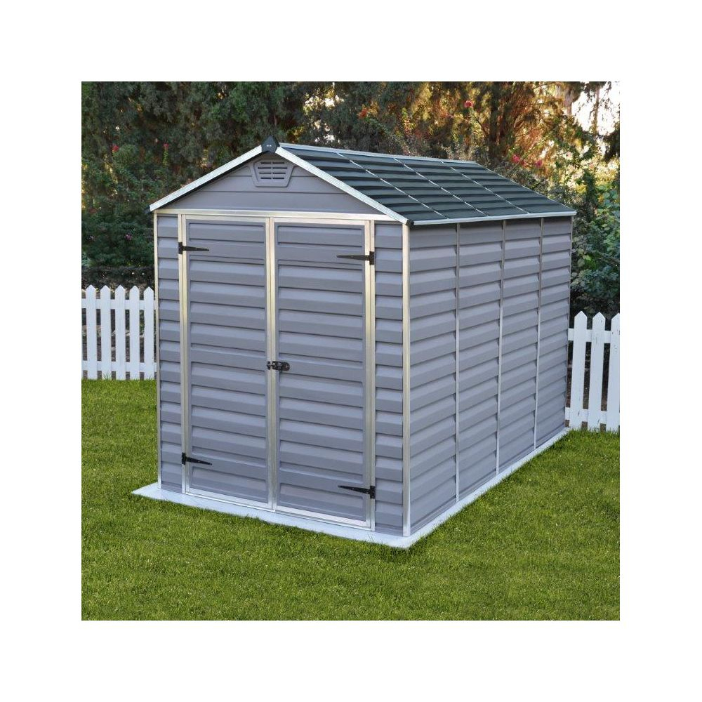 Abri De Jardin Polycarbonate Palram Andy 5,64M² encequiconcerne Abri De Jardin En Polycarbonate