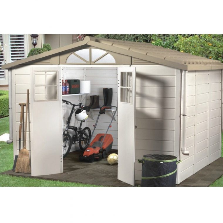 Abri De Jardin Résine Evo 280 8,06 M² Ep. 22 Mm concernant Abris De Jardin En Resine Abri De Jardin Résine Evo 280 8,06 M² Ep. 22 Mm concernant Abris De Jardin En Resine