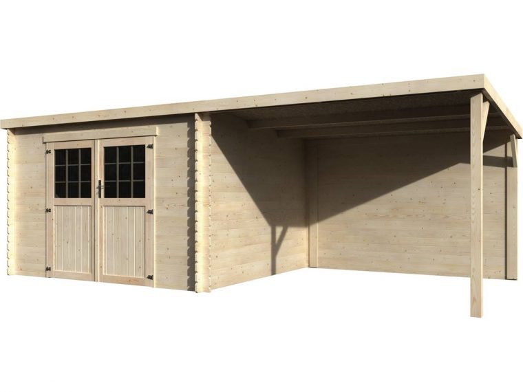 Abri Jardin Bois "eden" Avec Extension - 18.02 M² - 6.05 X ... destiné Extension Abri De Jardin Abri Jardin Bois "eden" Avec Extension - 18.02 M² - 6.05 X ... destiné Extension Abri De Jardin