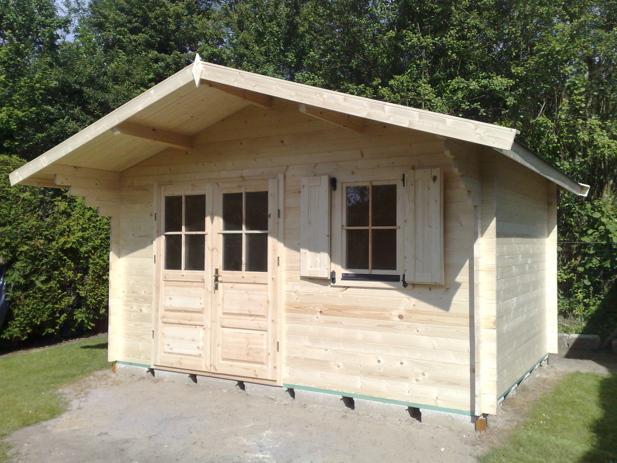 Abris De Jardin Et Chalets Bois Standard Et Sur Mesure Amexdeco avec Fabricant Abri De Jardin