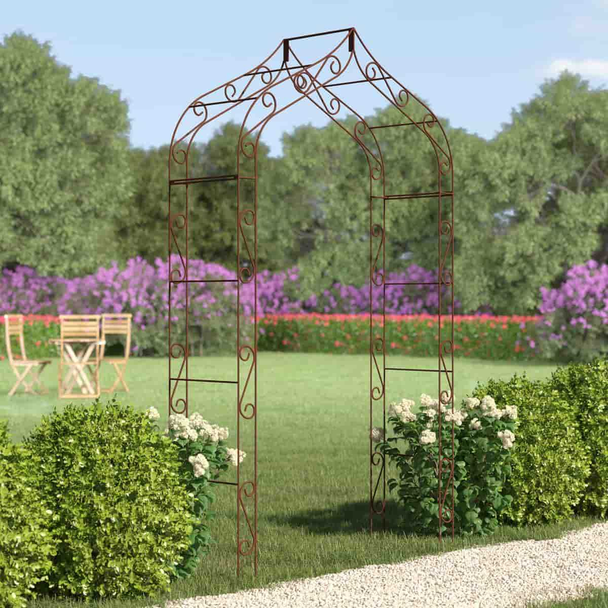 Arche De Jardin En Fer Gothique avec Arche Pour Jardin