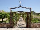 Arches De Jardin Fer Forgé - Savoirfer Ferronnier À Fréjus ... dedans Arches De Jardin