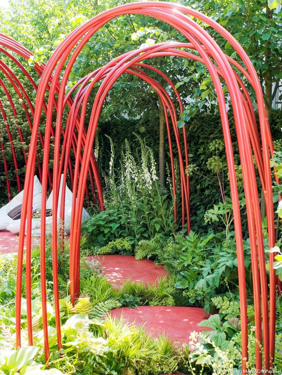 Arches Et Portiques : 7 Idées Pour Embellir Votre Jardin ... serapportantà Arches De Jardin