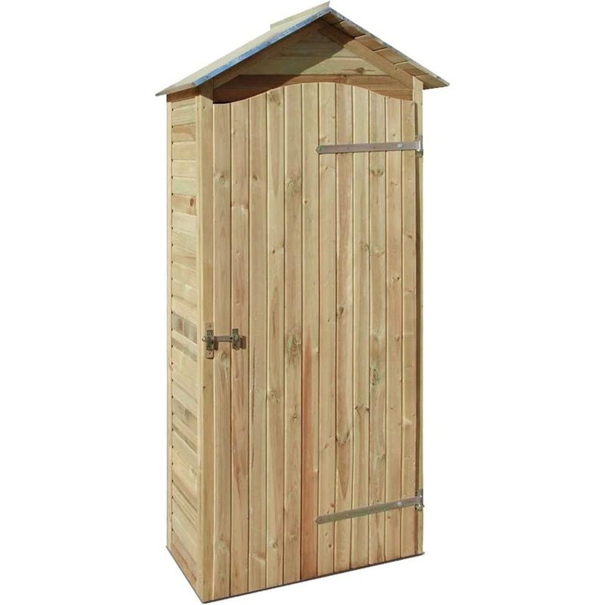 Armoire De Rangement Pour Jardin En Pin 90 X 58 X 204 Cm ... pour Armoires De Jardin