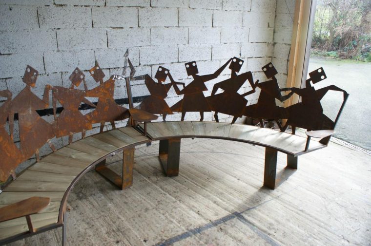 Banc De Jardin De Forme Ronde tout Banc De Jardin Rond