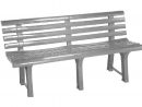 Banc De Jardin Gris Anthracite à Banc En Metal Pour Jardin