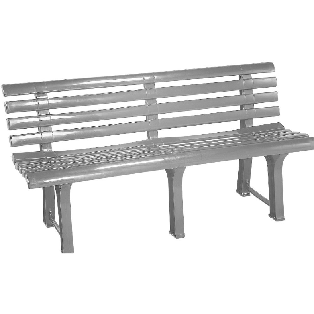 Banc De Jardin Gris Anthracite à Banc En Metal Pour Jardin