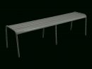 Banc Xl Monceau, Banc Design, Mobilier De Jardin à Banc En Metal Pour Jardin