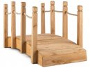 Blumfeldt Pont De Jardin Décoratif 58X58X122 Cm (Lxhxp ... destiné Pont De Jardin En Bois