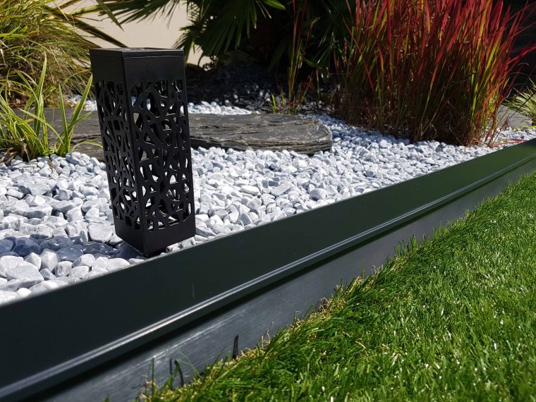 Bordure Bordalu Gris Anthracite à Bordure Aluminium Jardin