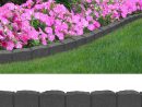 Bordure De Jardin Effet Pavés 120Cm - Caoutchouc Recyclé encequiconcerne Bordure Caoutchouc Jardin