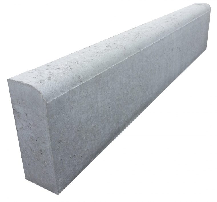 Bordure Droite Béton Gris, H.20 X L.100 Cm dedans Bordure De Jardin Beton 1M