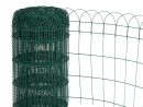 Bordure Grillagée Soudé Armor Vert, H.0.65 X L.10 M, Maille H.125 X L.78 Mm encequiconcerne Bordure De Jardin En Grillage