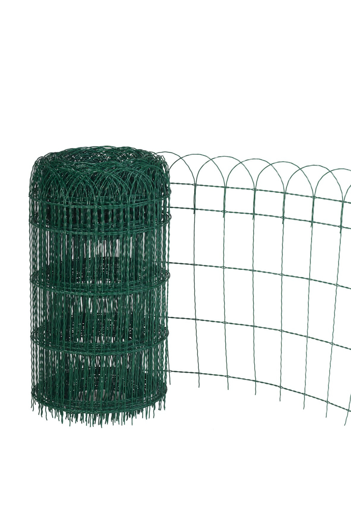 Bordure Grillagée Soudé Armor Vert, H.0.65 X L.10 M, Maille H.125 X L.78 Mm encequiconcerne Bordure De Jardin En Grillage