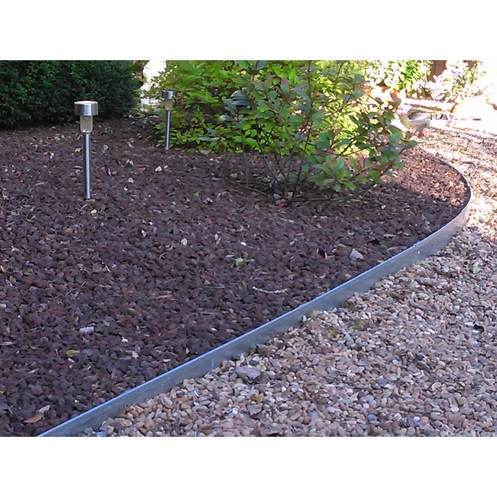 Bordure Jardin Qualité Professionnel Acier Galvanisé ... avec Bordure De Jardin En Acier Galvanisé