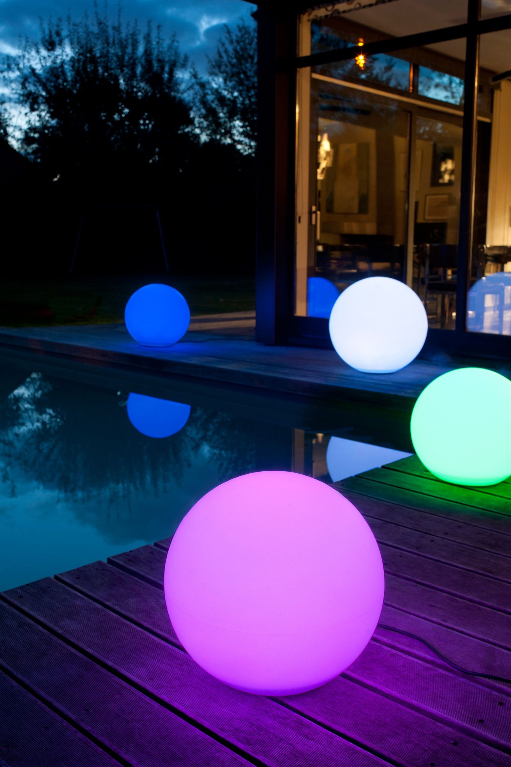 Boule Lumineuse Multicolore | Éclairage Extérieur, Boule ... destiné Sphere Lumineuse Jardin