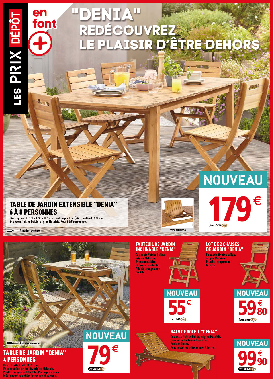 Brico Depot : Les Catalogues 2020 ! ⋆ Catalogues Brico Dépôt à Table Jardin Brico Depot