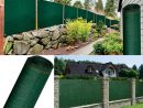 Brise Vue Renforcé 1,5 X 10 M Vert 220 Gr/m² Luxe Pro Probache pour Brise Vue De Jardin Pas Cher